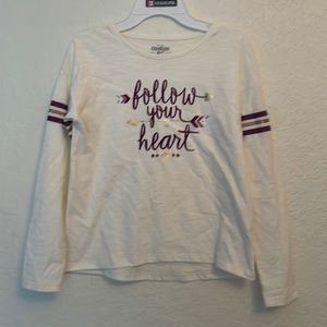 Cute long sleeve top for girls